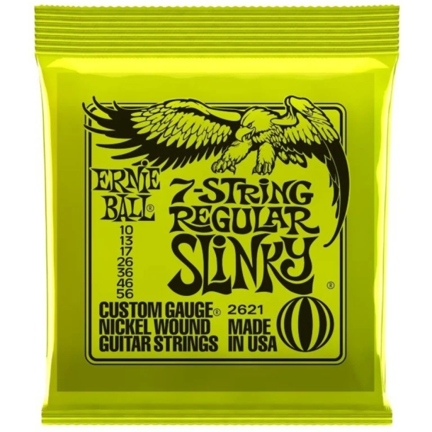 Ernie Ball 2621 7-String Regular Slinky Nickel